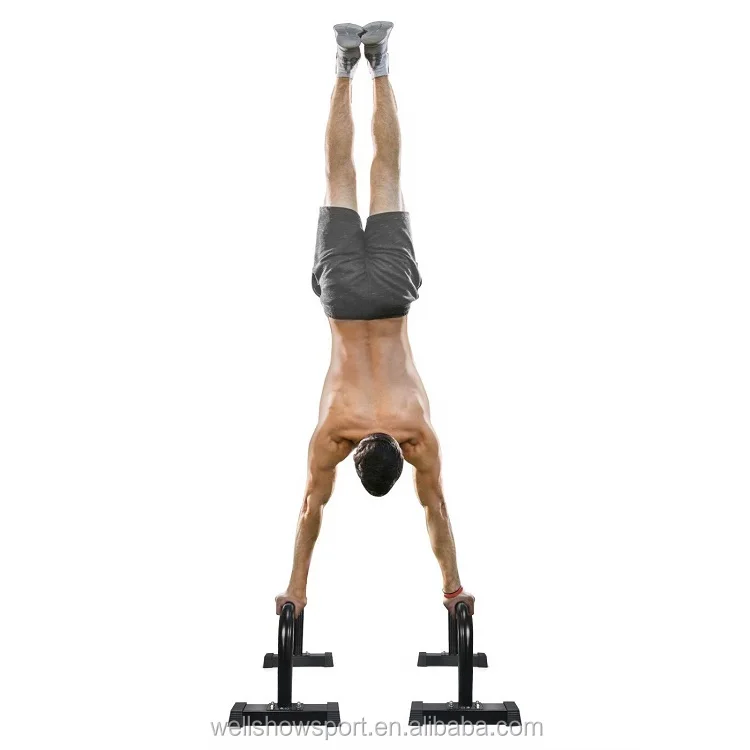 Wellshow Sport Parallettes Push Up Bars Push Up Stands Parallette Bars
