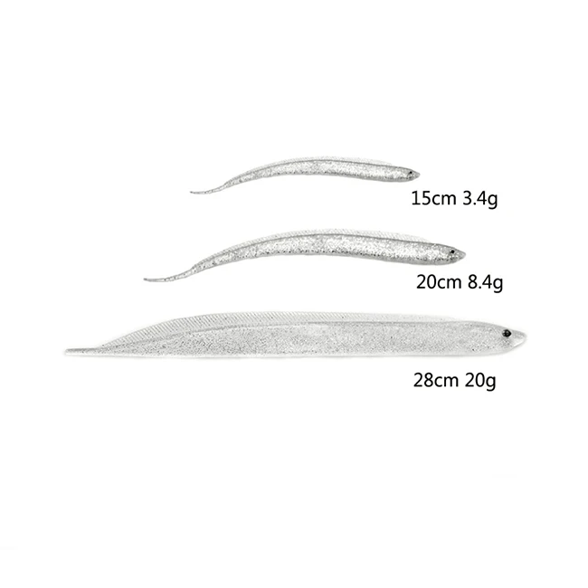 New Design Soft Ribbon Fish Bait Artificial Saltwater Fishing Lures