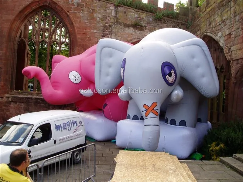 Giant Plastic Inflatable Squirrel Inflatable Animal Replica For