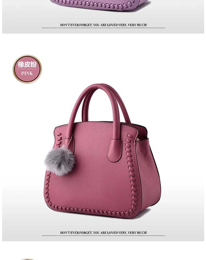 Ormosias top handle latest design ladies pu leather handbag