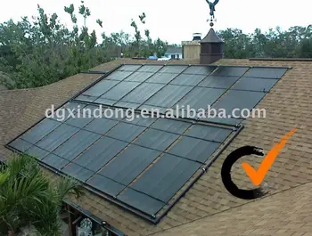 pvc solar pool heater