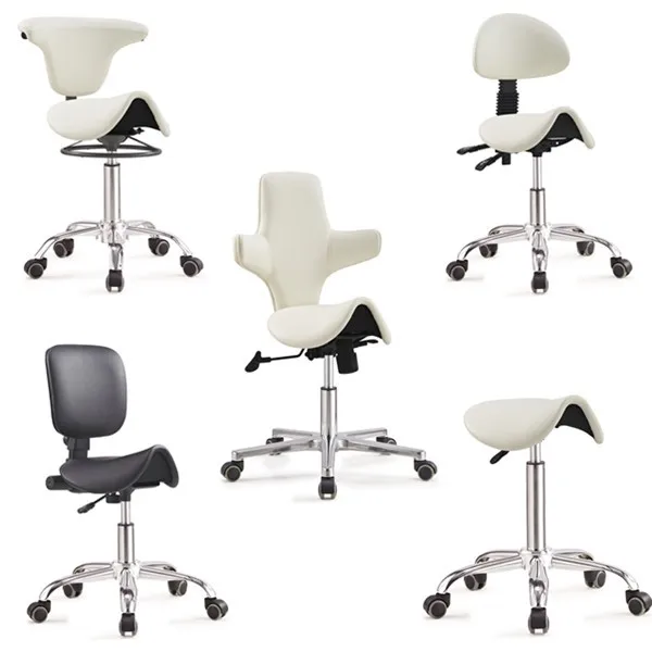 Ergonomic Saddle Chair Ergonomic Dental Saddle Stool Doctor's Seat ...