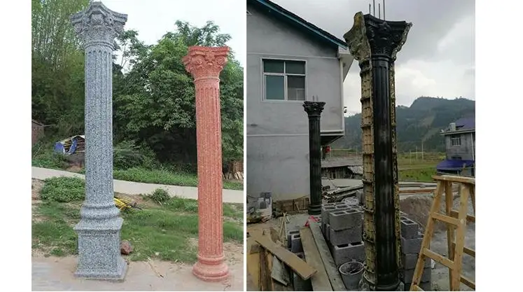 Diameter 40cm Roman Pillar Mold Concrete Pillar Molds For Sale - Buy