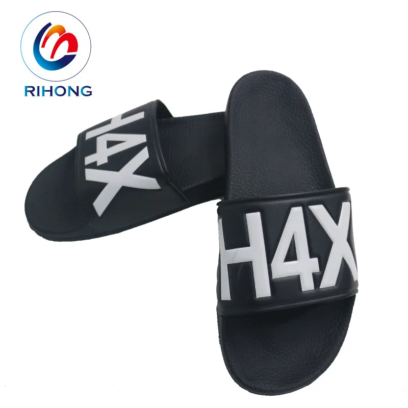 custom logo athletic slides