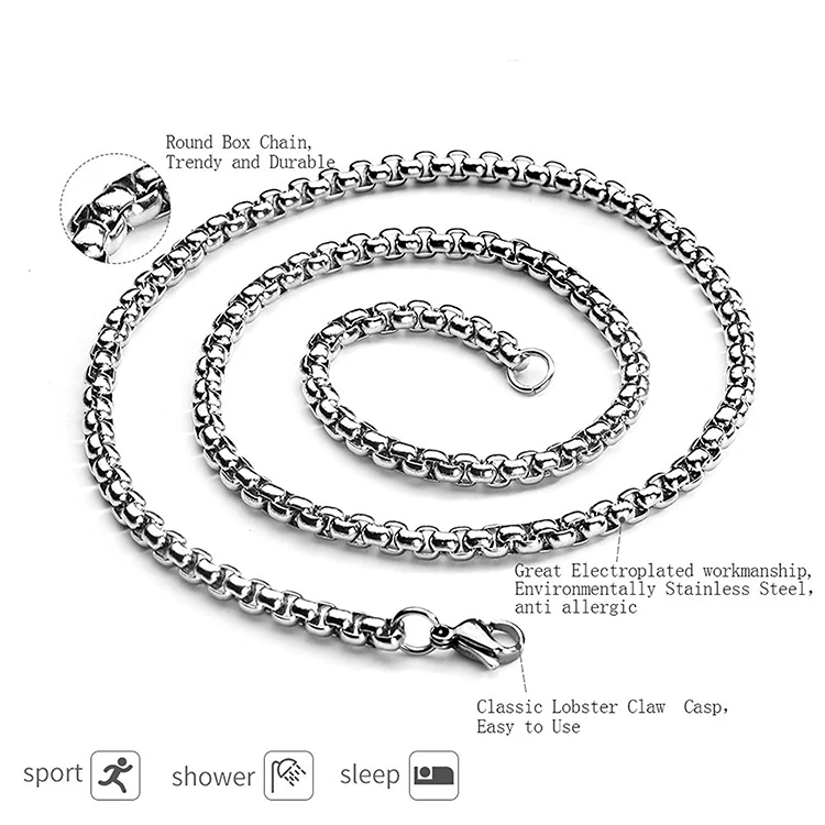 small stainless steel chain