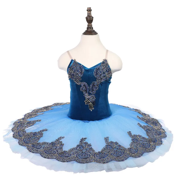 Robe De Danse Classique Ranrann Pour Fille - Sans Manches, Mousseline, Tailles 5-16 Ans