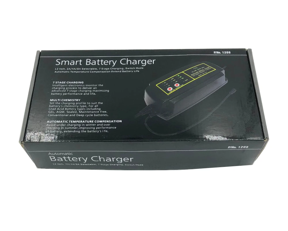 12volt 50ah Auto Switchable 2a 4a 8a Hybrid Car Battery Chargers Buy