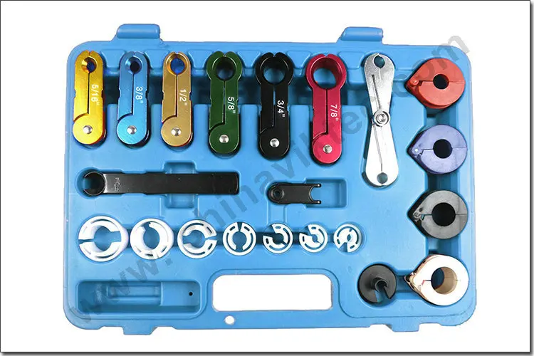 21pc Fuel And Air Conditioning Disconnection Quick Disconnect Tool Set