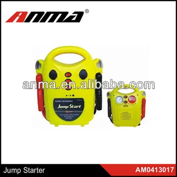 2 In 1 Function Car Battery Jump Starter With Air Compressor - Buy 2