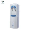 Compressor cooling hot cold water dispenser with small cabinet