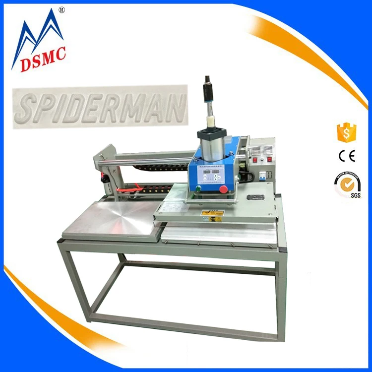 embossed t shirt printing machine