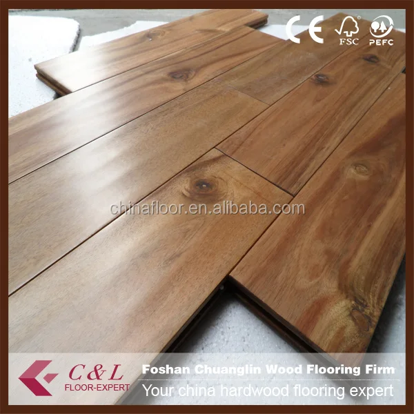Handscraped Acacia Asian Walnut Wood Flooring In Guangzhou Buy
