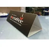 Advertising Printed board corrugated coroplast plastic Triangle signs 5mm corflute