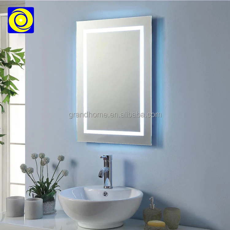 Wholesale Lighting Wall Backlit led smart illuminated mirror bathroom mirror with led