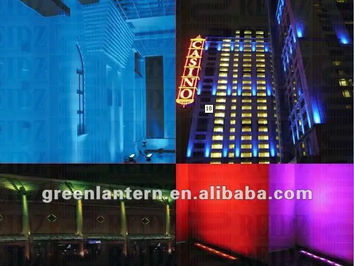 high quality factory price RGB 3in1 Outdoor DMX512 waterproof led wall washer 36W