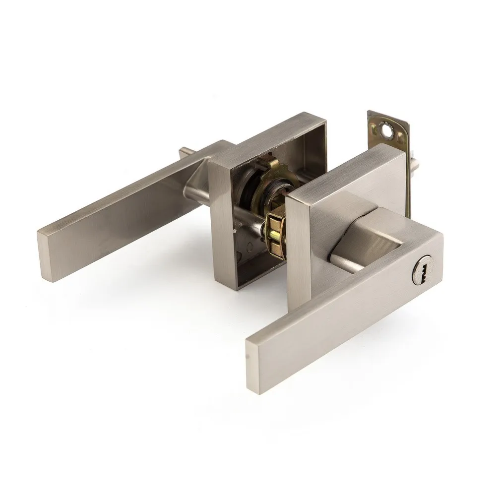 New Design Sliding Door Handle Lock Set Zinc Alloy Handle Door Lock