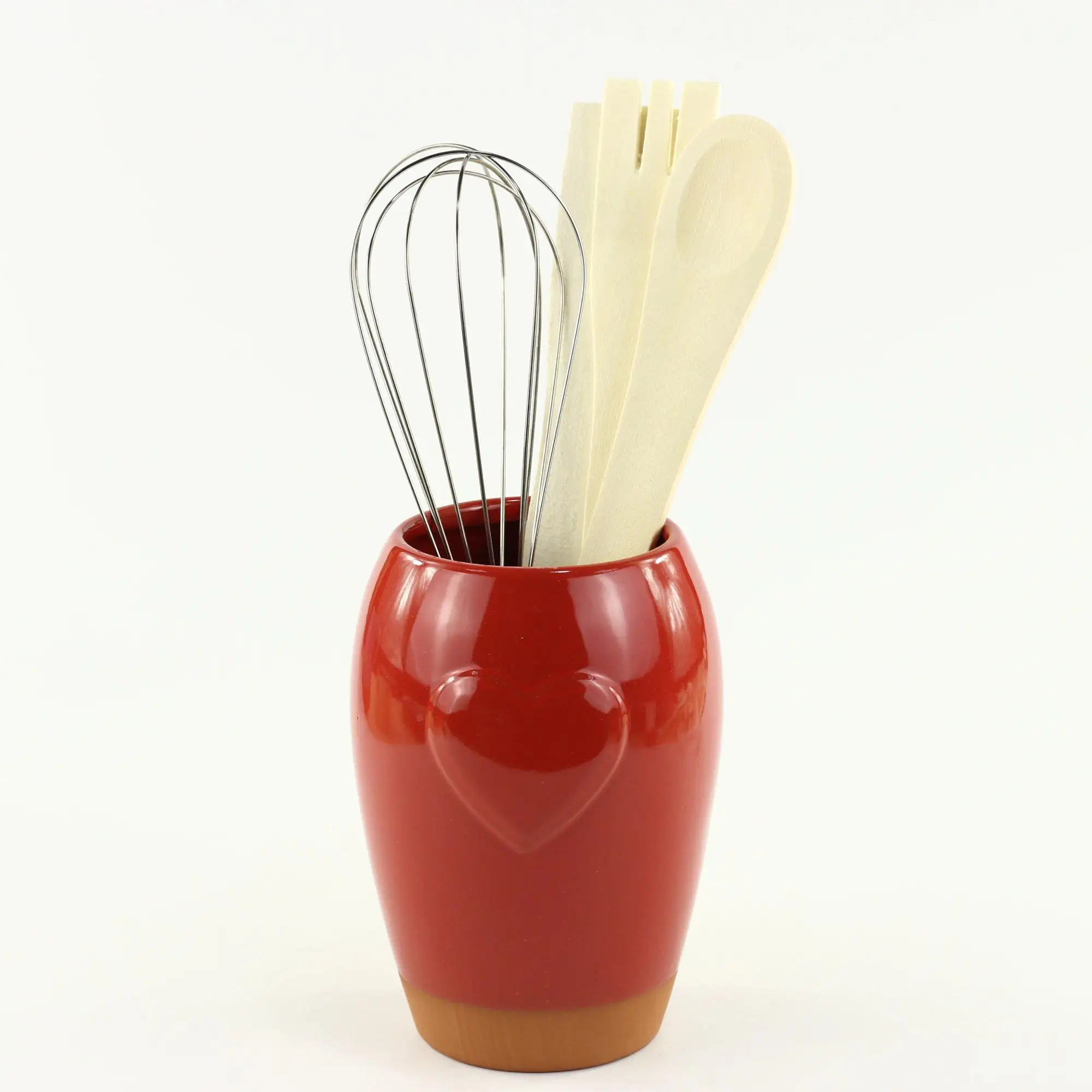 Hotsales Glazed Terracotta Utensil Holder Terracotta Ceramic Utensil