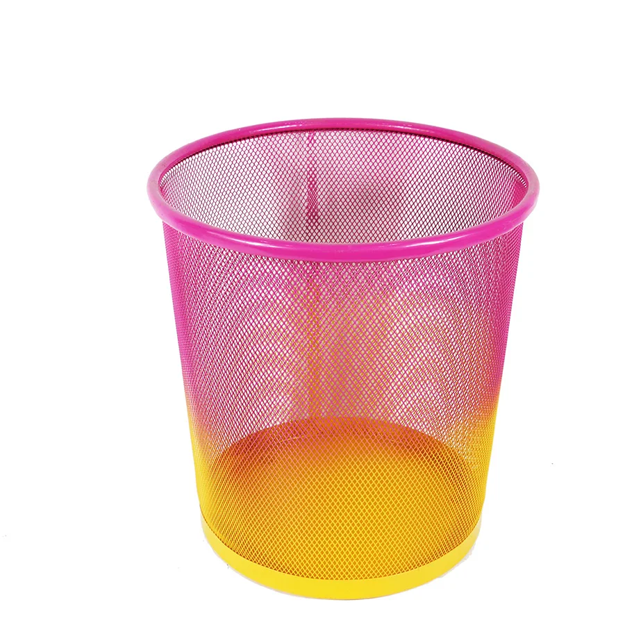 Eco Friendly Container Paper Recycle Iron Metal Color Coated Wire Mesh