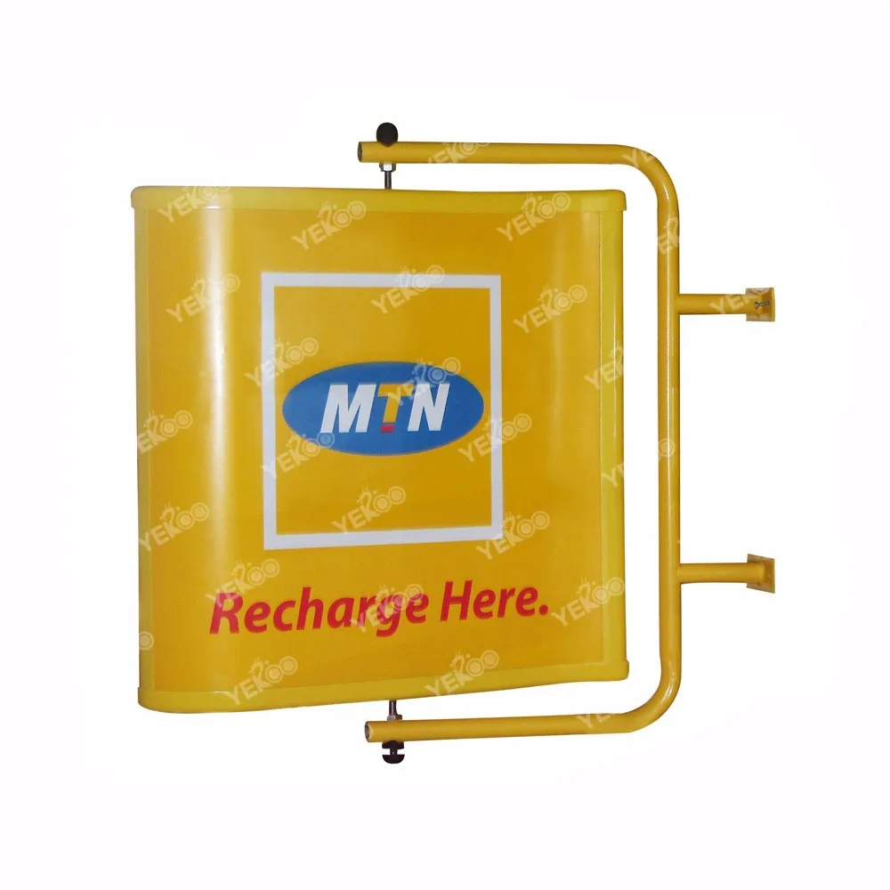 product-Double sided advertising patent product outdoor signage rotating with wind-YEROO-img