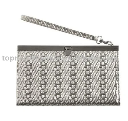 Корзина плетение застежка кошелек