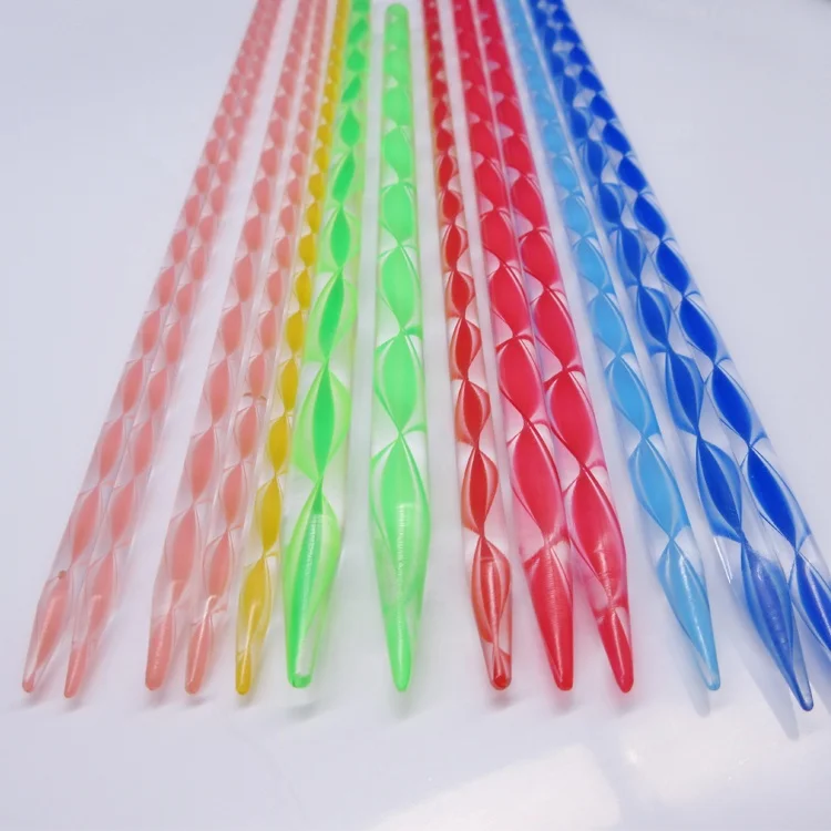 Colorful Knitting Needles/plastic 