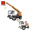 new trend product diy block set rc car crane creative toys for sale