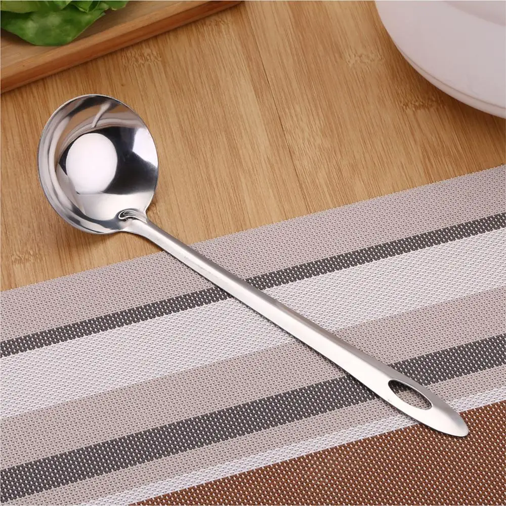 Chinese Supplier Stainless Steel Cooking Slotted Spoon Kitchen Spoon