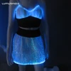 LED luminous sexi great effect ball gown and fantasy cocktail dress