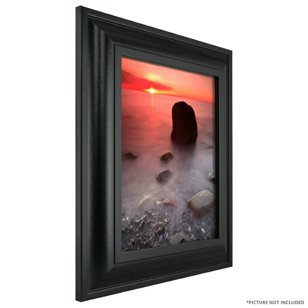 10x13 Picture/poster Frame,Smooth Finish,2inch Wide,Black Buy Cheap