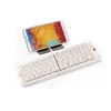 Mini Folding Bluetooth Keyboard with Multi-function Scaffold for iOS Android Windows iPhone ipad Other Smartphones - Black