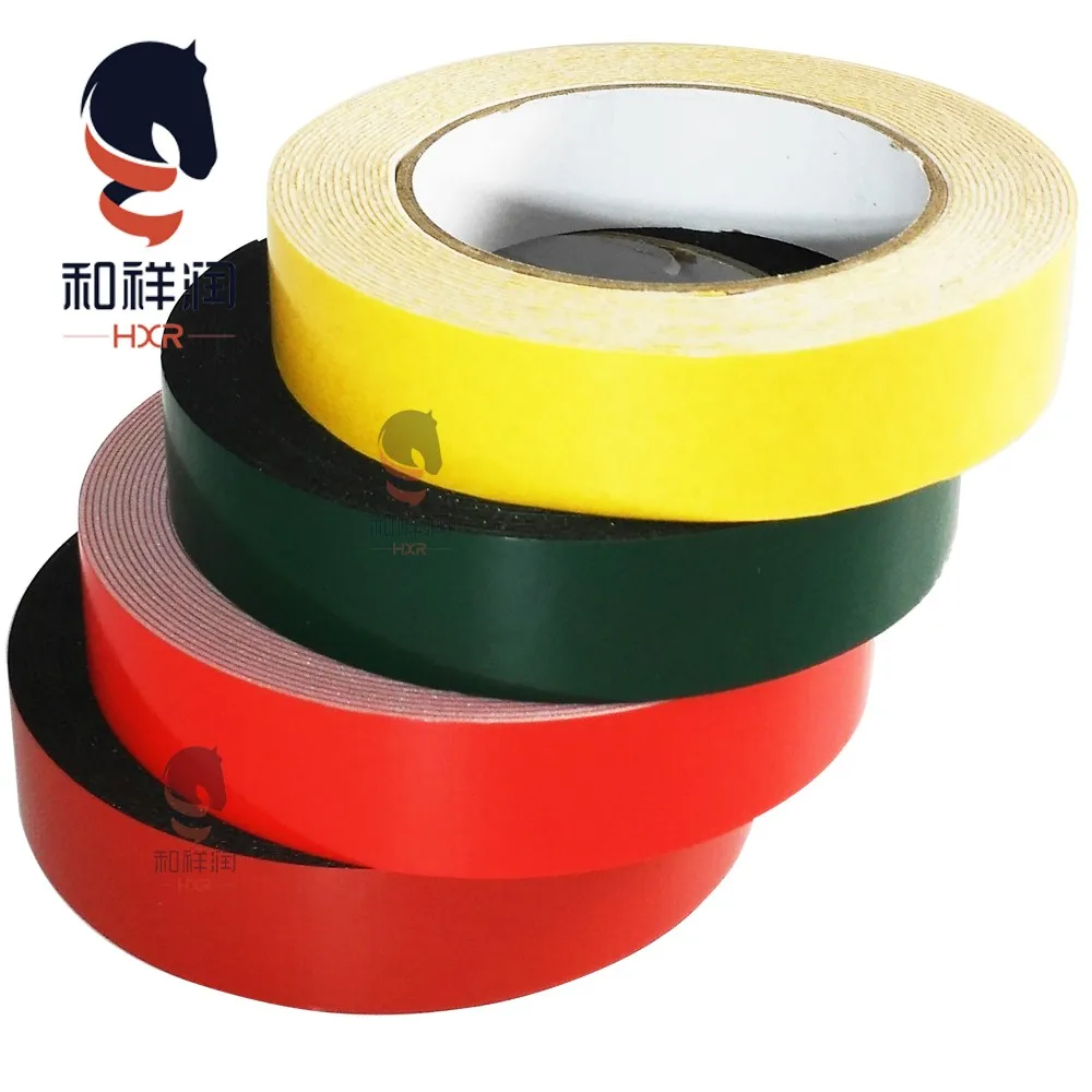 Double Sided Waterproof Solvent Adhesive Pe Foam Tape Buy Double
