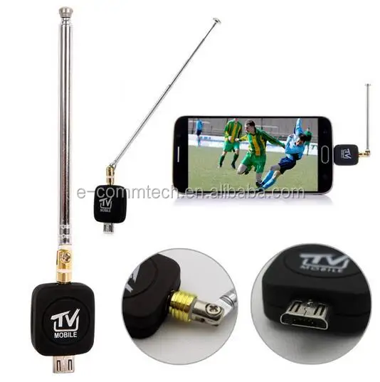 DVB-T TV Receiver Micro USB TV Tuner for Android Mobile Phone Tablet Soft