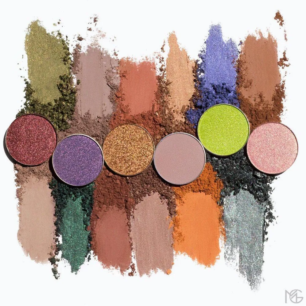 Make Your Own Eyeshadow Single Color Glitter Eyeshadow Palette - Buy ...