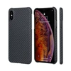 Direct Factory Half Protection Aramid Fiber Material Carbon Fiber Texture Mobile Phone Cases For iPhone XS