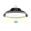 ETL listed 170lm/w industrial lamp ip65 Black Round 90w 100W 200w led high bay light