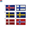 Embroidered Badges flag patches Embroidery Patch Fashion Garment Decoration