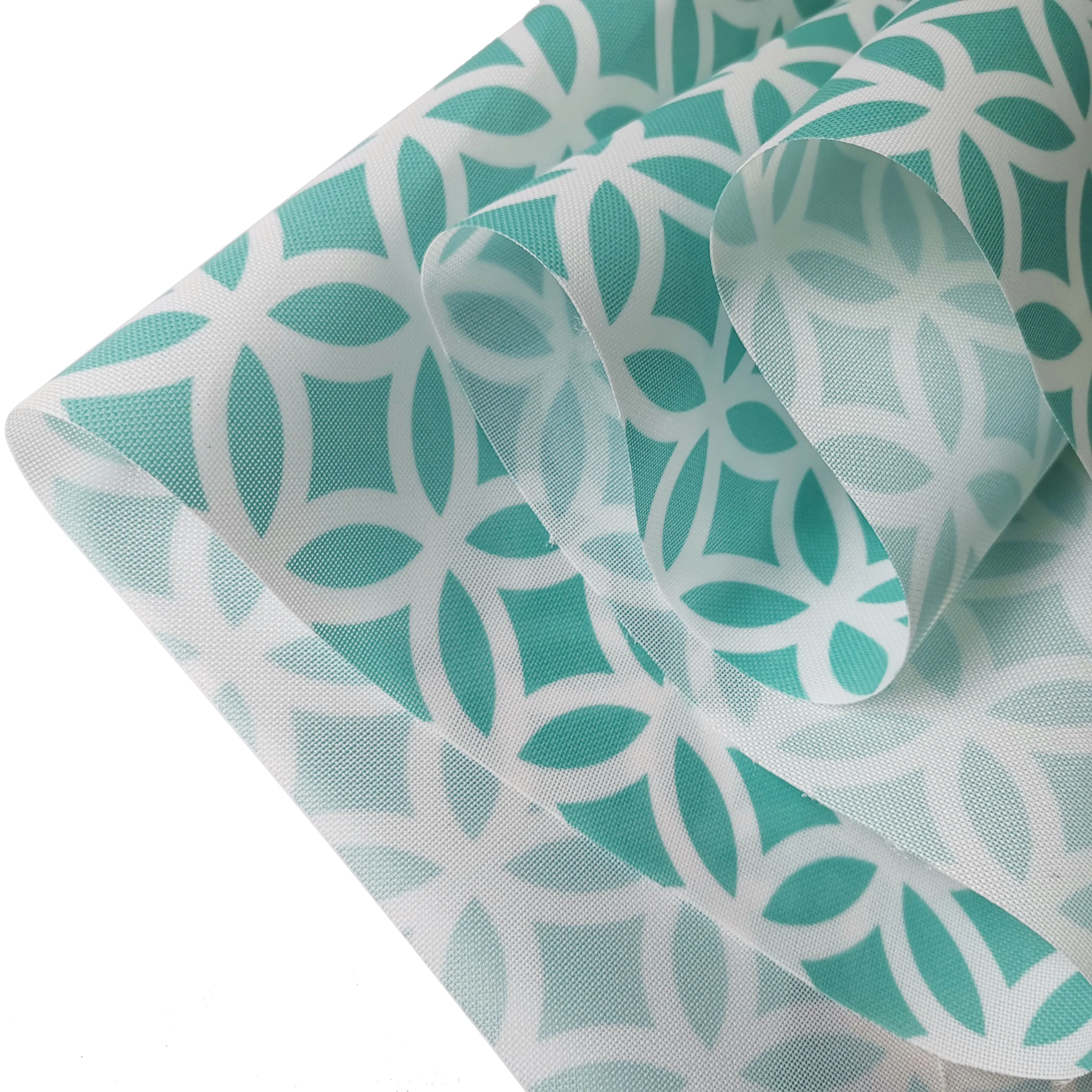 100% Polyester PEVA Material Print Waterproof Fabric For Baby Use