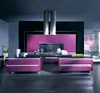Black marble counter kitchen display cabinet accessory showcase home interior design