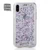 Bling custom glitter start phone shell for iPhone