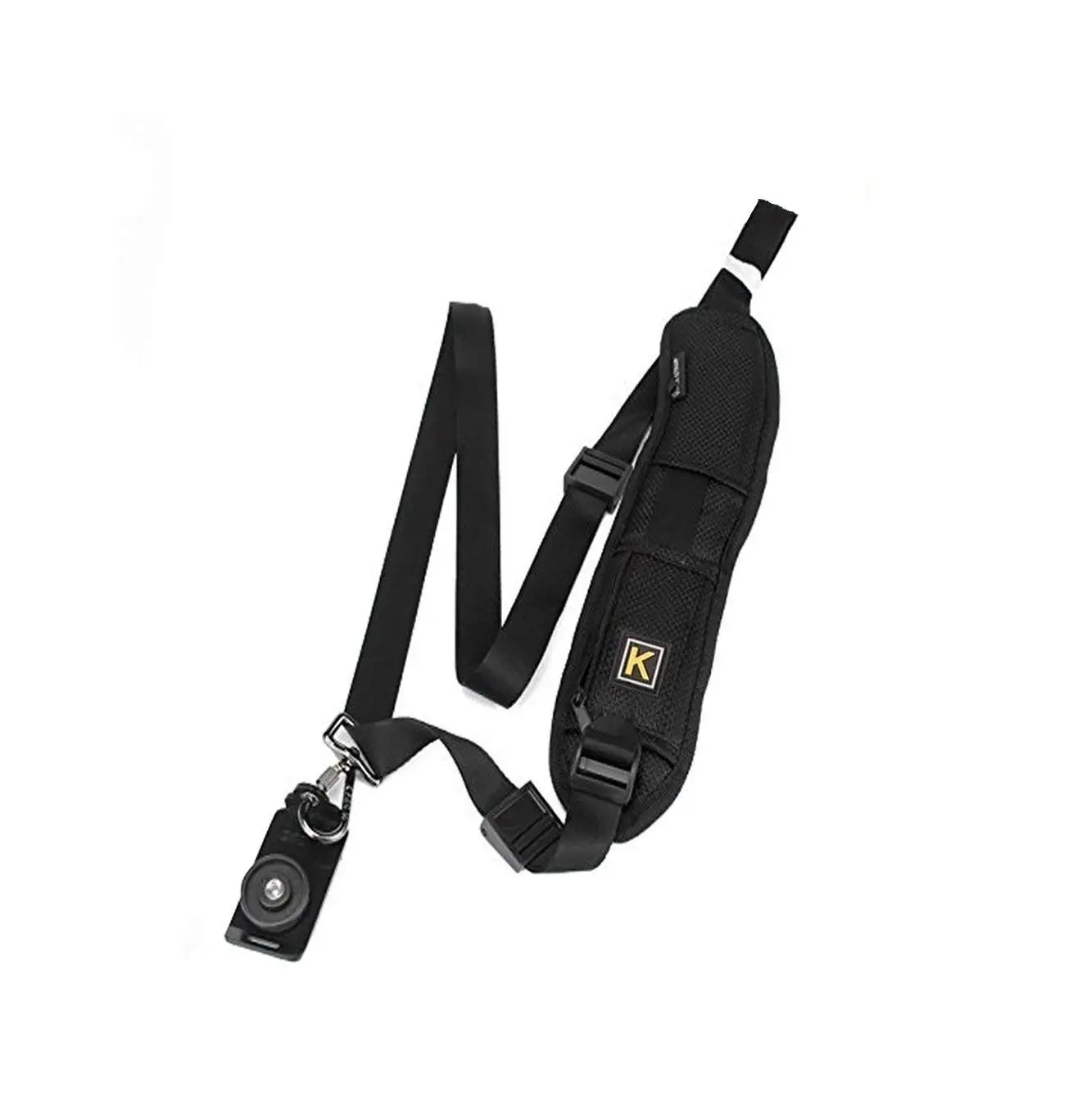 Adjustable Camera Strap Belt Shoulder Belt Camera Waist Strap Black Neck Belt Nylon Holder for Camera