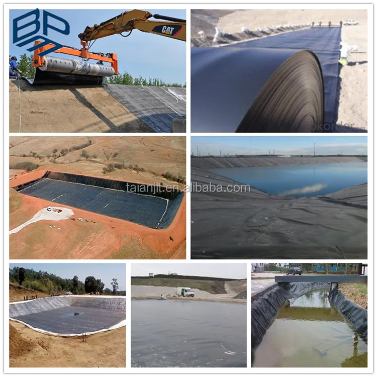 damp proof membranes hdpe geomembrane pond liners