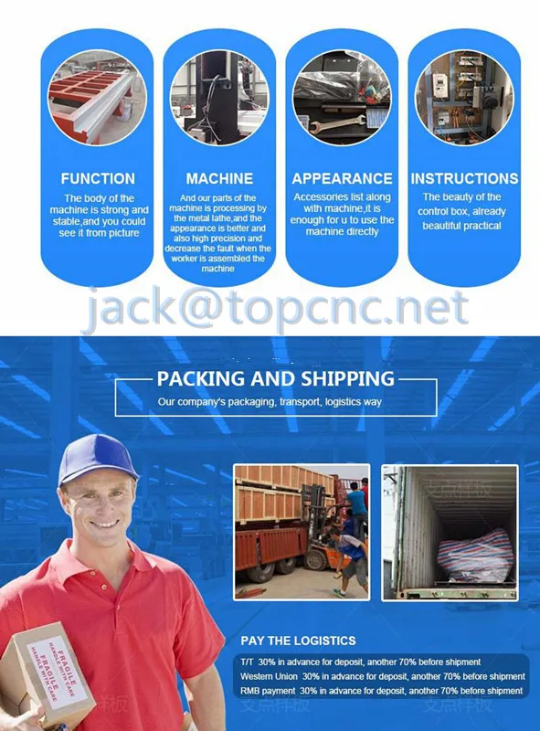 Cost effective router plate/cnc router 1218/cheap cnc router