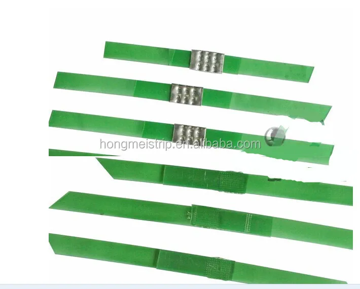 Recycle pet strapping roll manufacturer Green pet strapping band 0.8*15.5mm