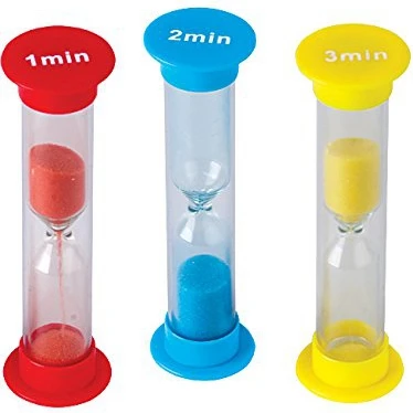 Plastic hourglass