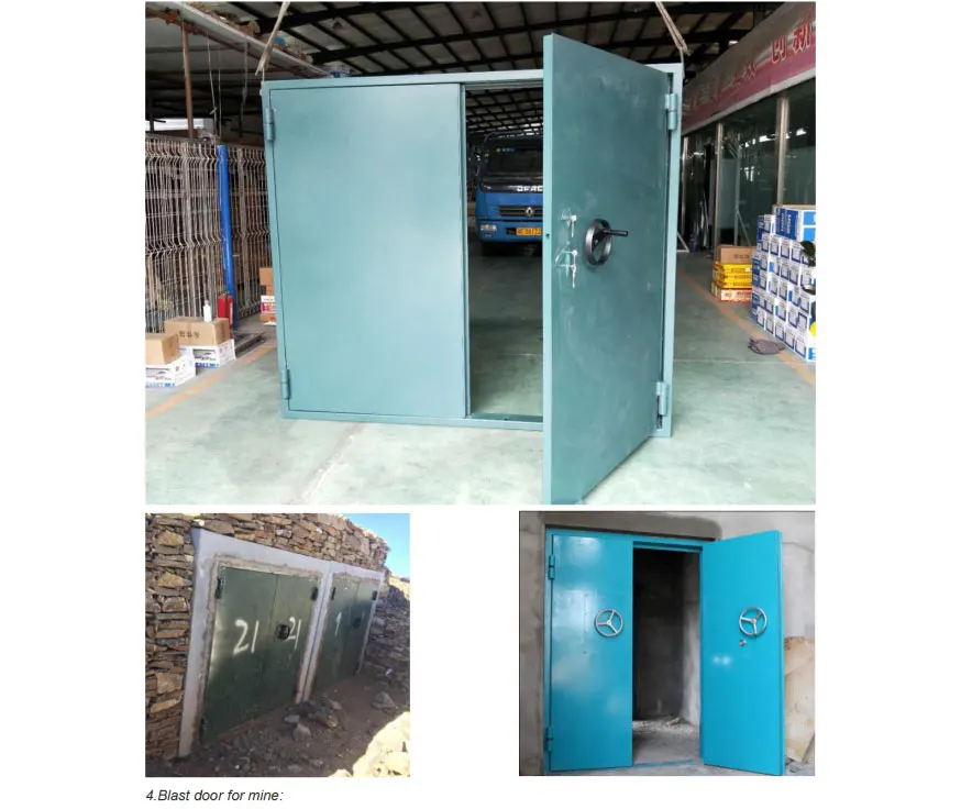 Galvanized Modern Blast Proof Steel Explosion Door For Sale Buy