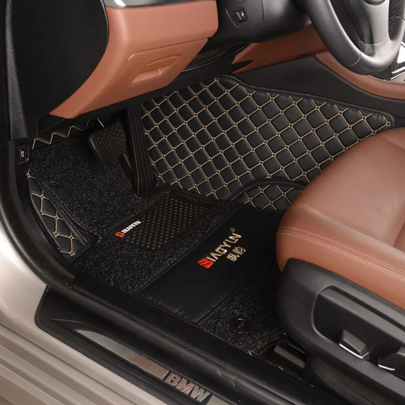 Different Auto Model Car Floor Mat Highedge 5d Car Foot Mat Leather