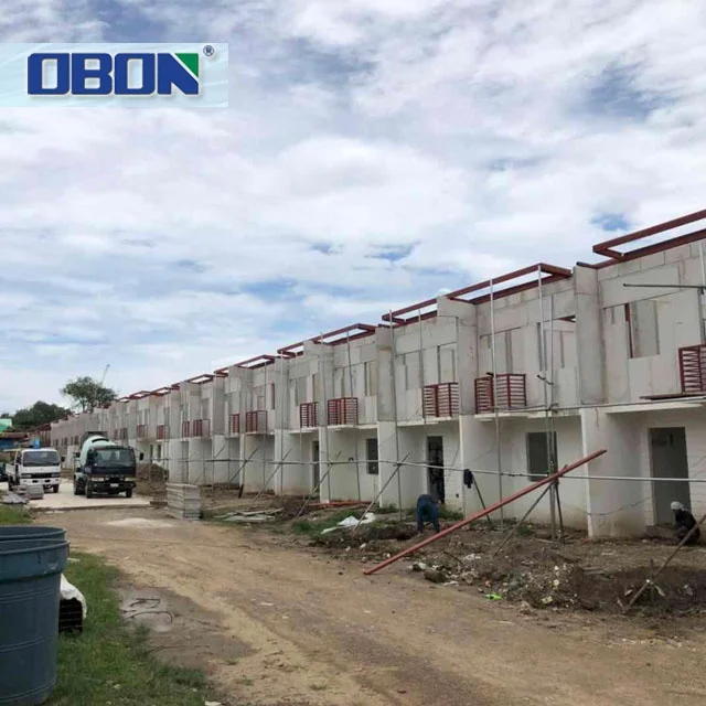 OBON 5thickness Calcium Silicate As Face Board Core Precast Cement Concrete Eps Partition Sandwich Wall Panel 150mm