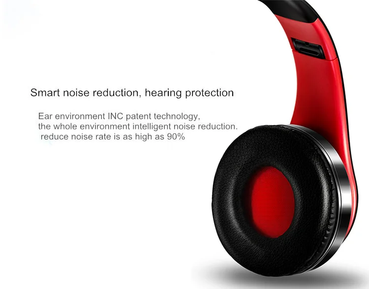 Fashionable Foldable Headphones Bluetooth Headphone Without Wire Support Fm Radio And Mp3 Player