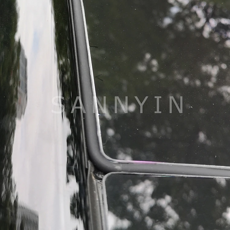 Sunroof Seal for Tesla Model 3, 100% Silicone Rubber, Wind Noise Reduction, Dustproof