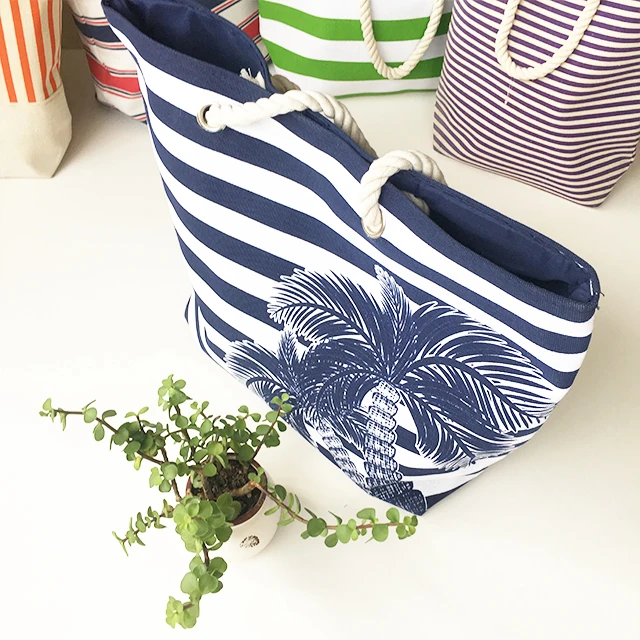 foldable beach tote